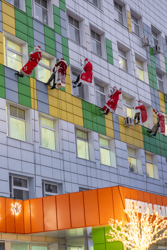 Летние и зимние чудеса для пациентов горбольницы