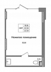 ул. Большетроицкая, д. 34 (Позиция №20Б) НЕЖИЛЫЕ, 1, этаж 1